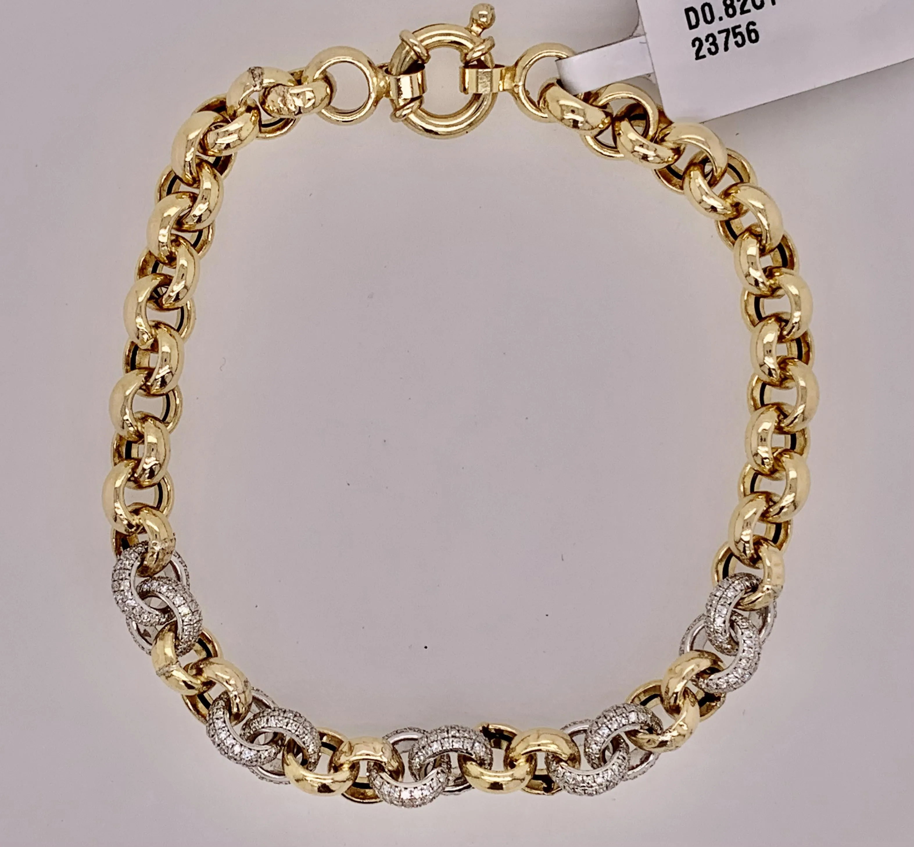 14K Diamond Bracelet