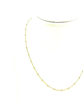 16” 14K Gold Filled Satellite Chain , Sku#SM879