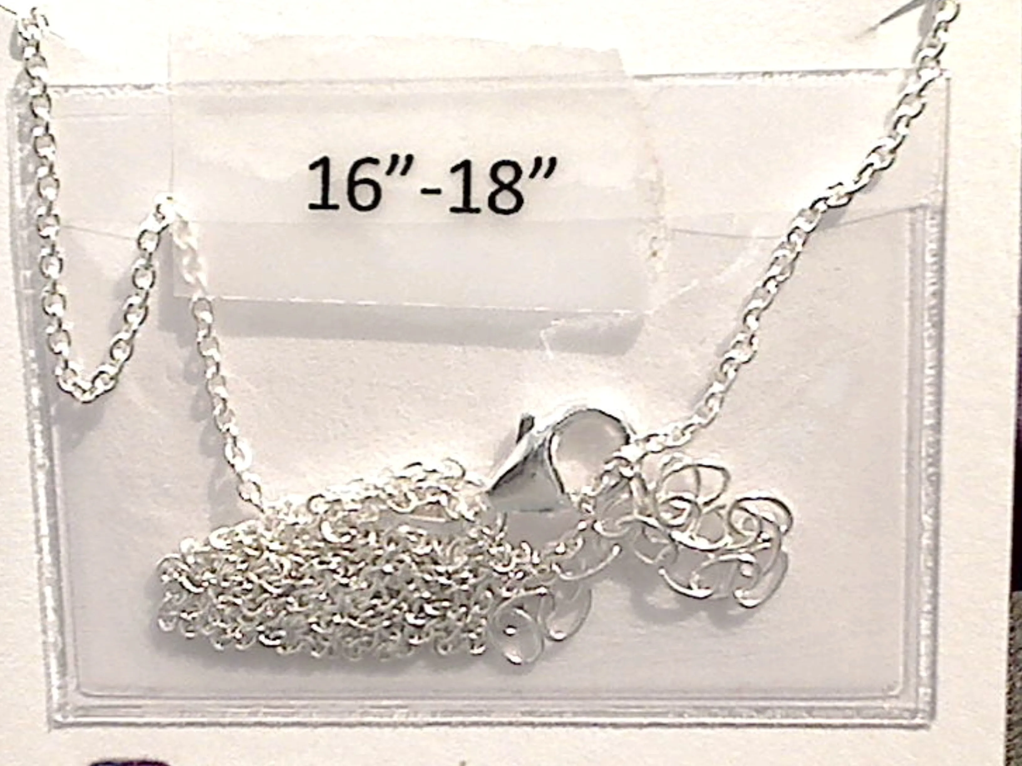 16" - 18" Sterling Silver Leo Zodiac Necklace