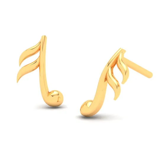 18KT Musical Note Gold Bracelet From Online Exclusive Collection