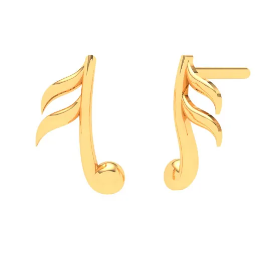 18KT Musical Note Gold Bracelet From Online Exclusive Collection