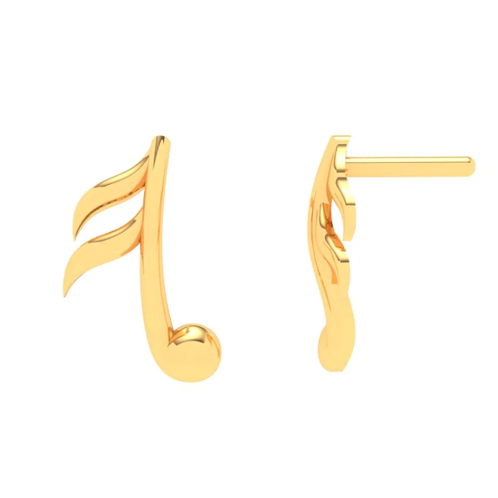 18KT Musical Note Gold Bracelet From Online Exclusive Collection