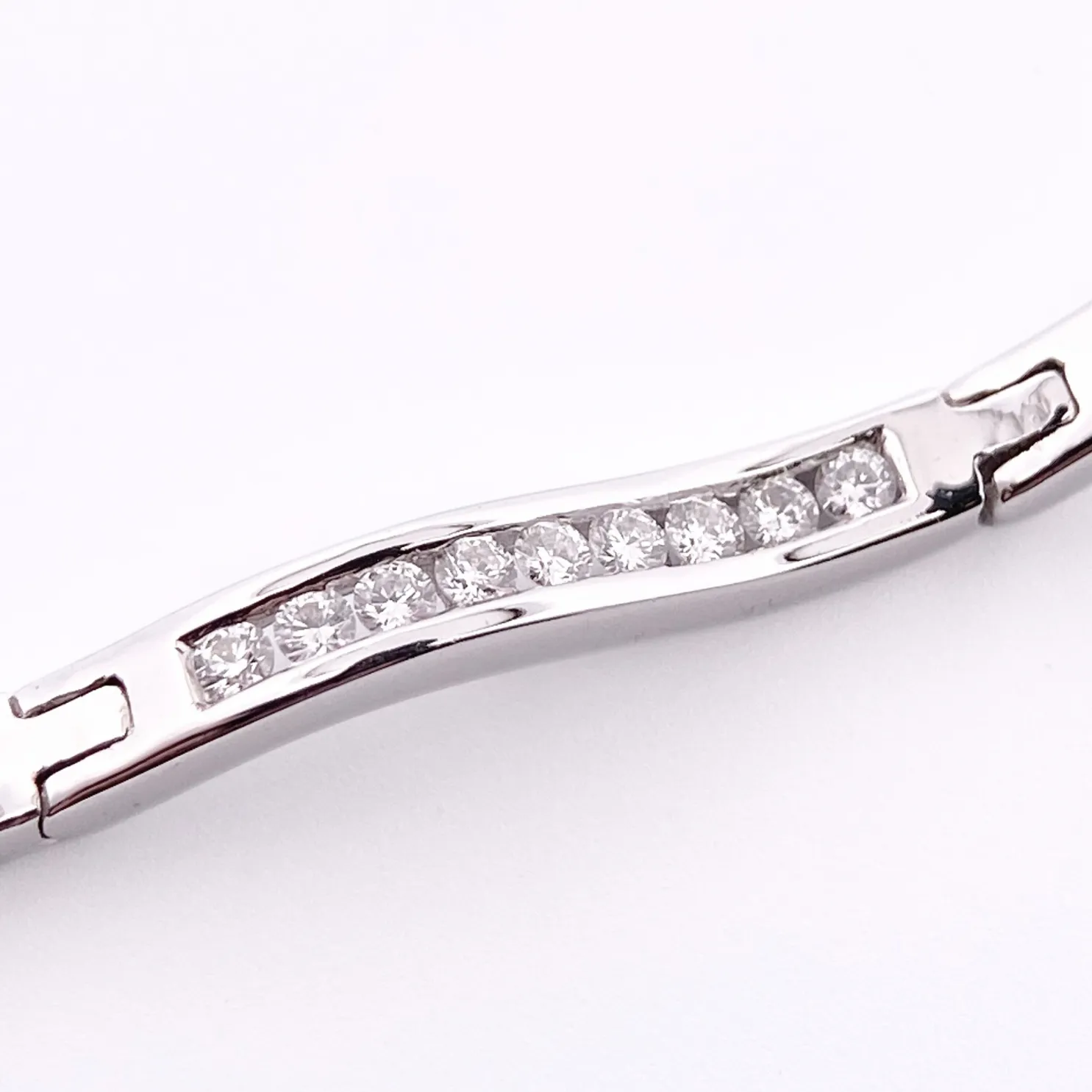 1ct Diamond Wave Bracelet