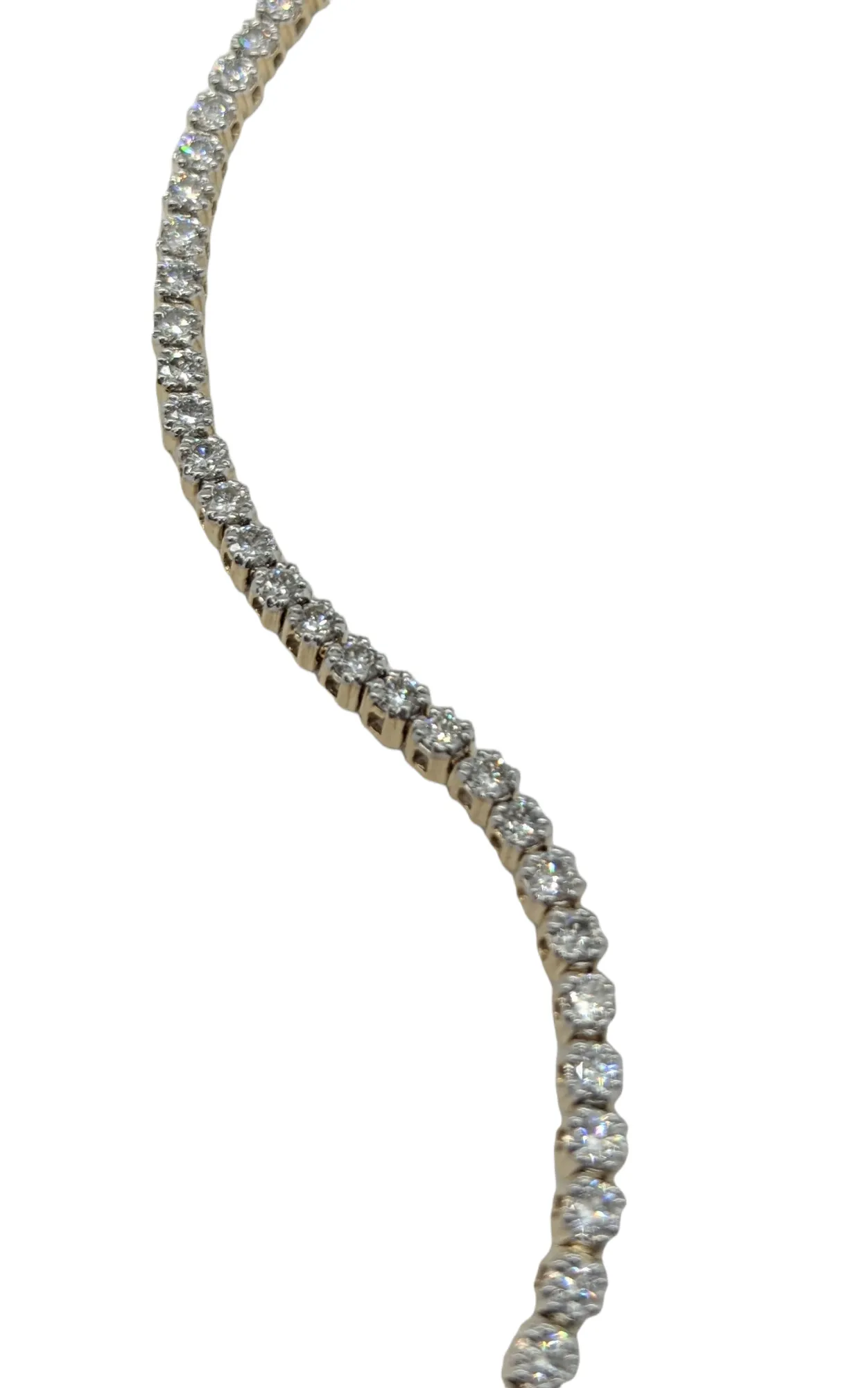 2.5 Carat Total Weight Diamond Tennis Bracelet