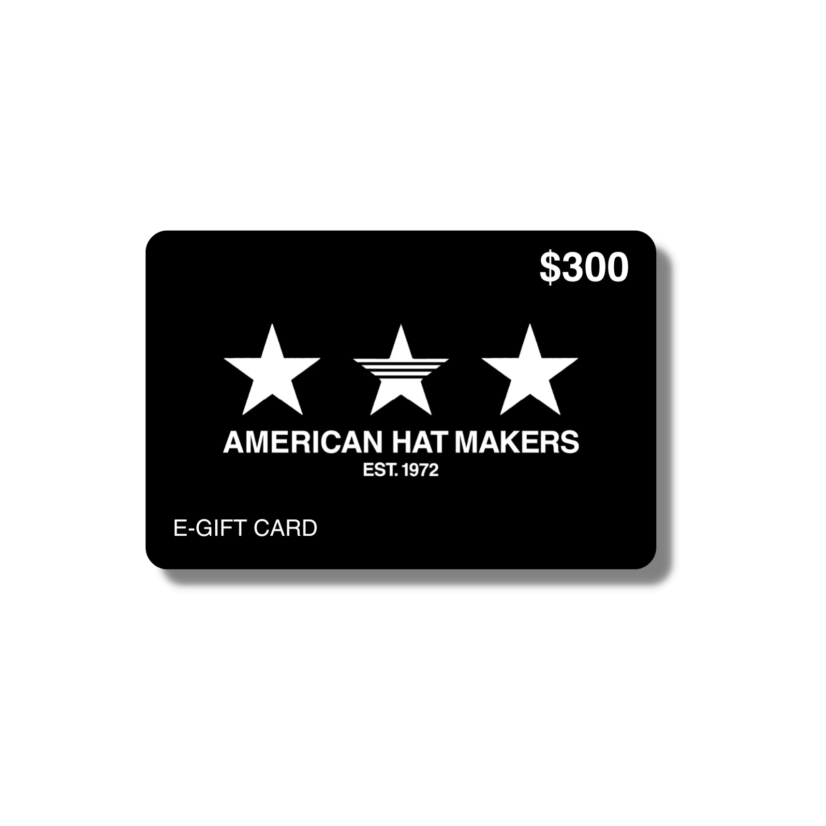 $300 American Hat Makers E-Gift Card