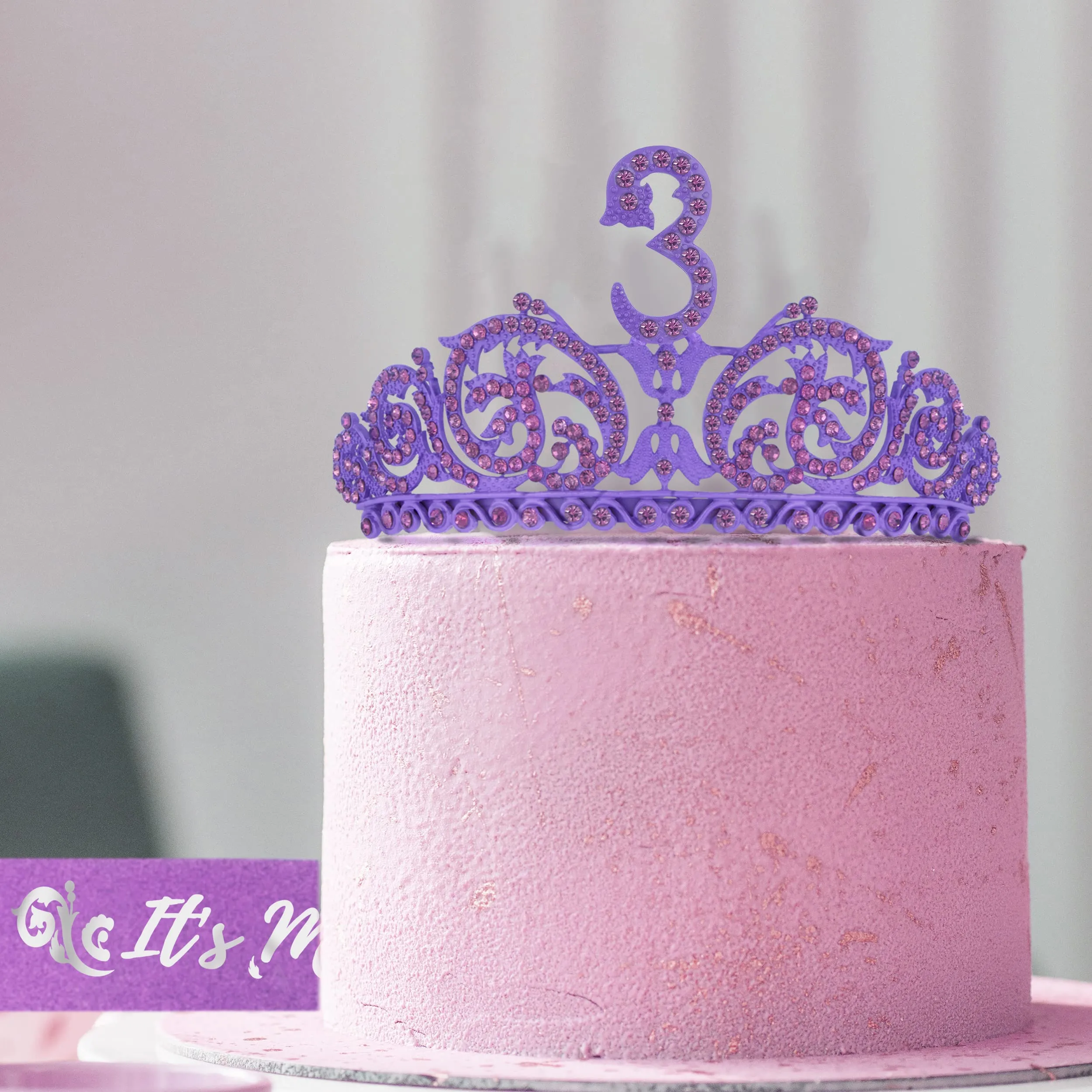 3rd Birthday, 3rd Birthday Tiara and Sash, 3rd Birthday Decorations for Girls, 3rd