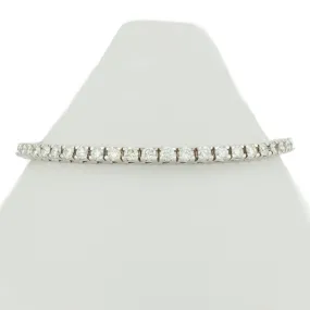 4.00ctw Round Diamond 7" Tennis Bracelet in 14K White Gold