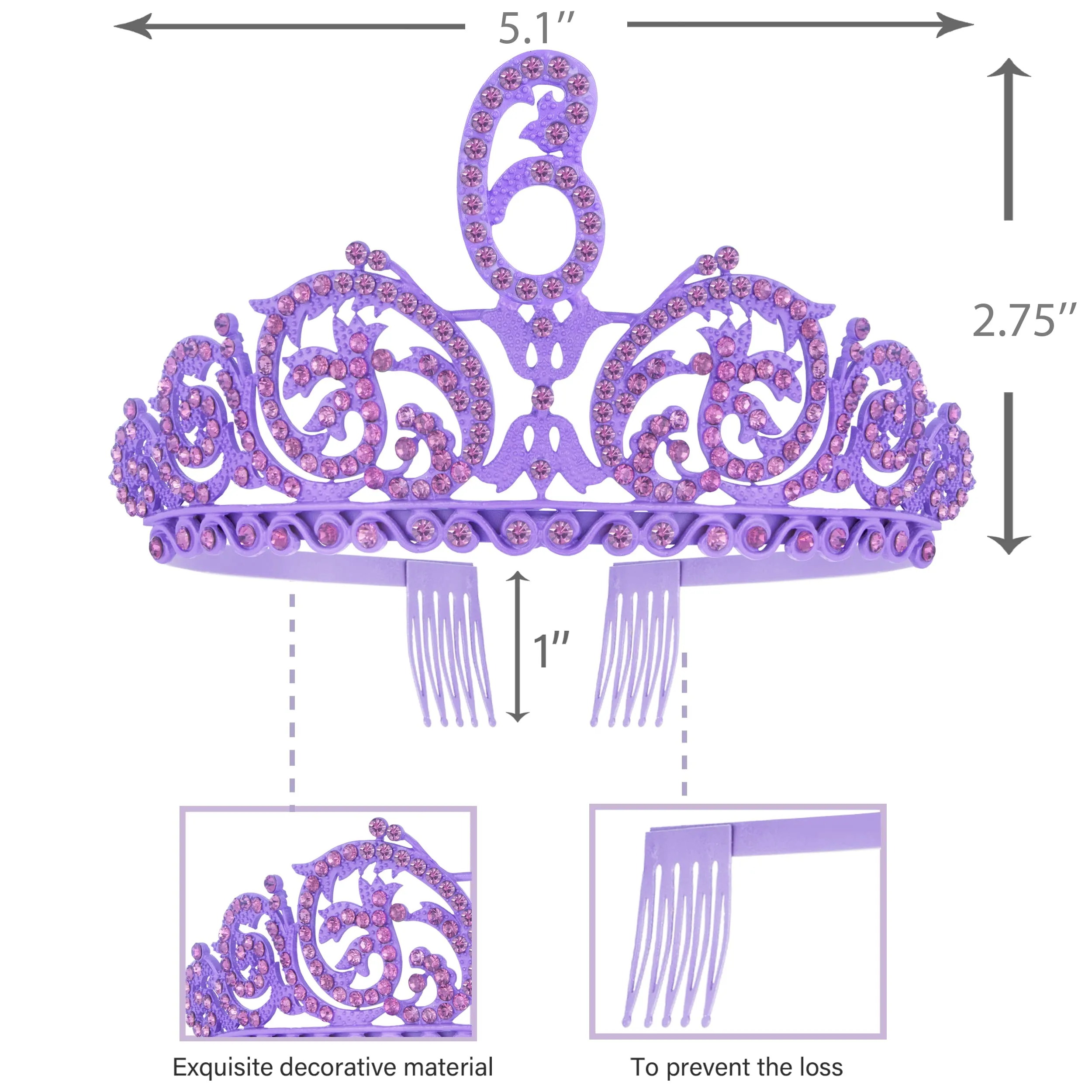 6th Birthday Sash And Tiara For Girls - Fabulous Glitter Sash   Forest