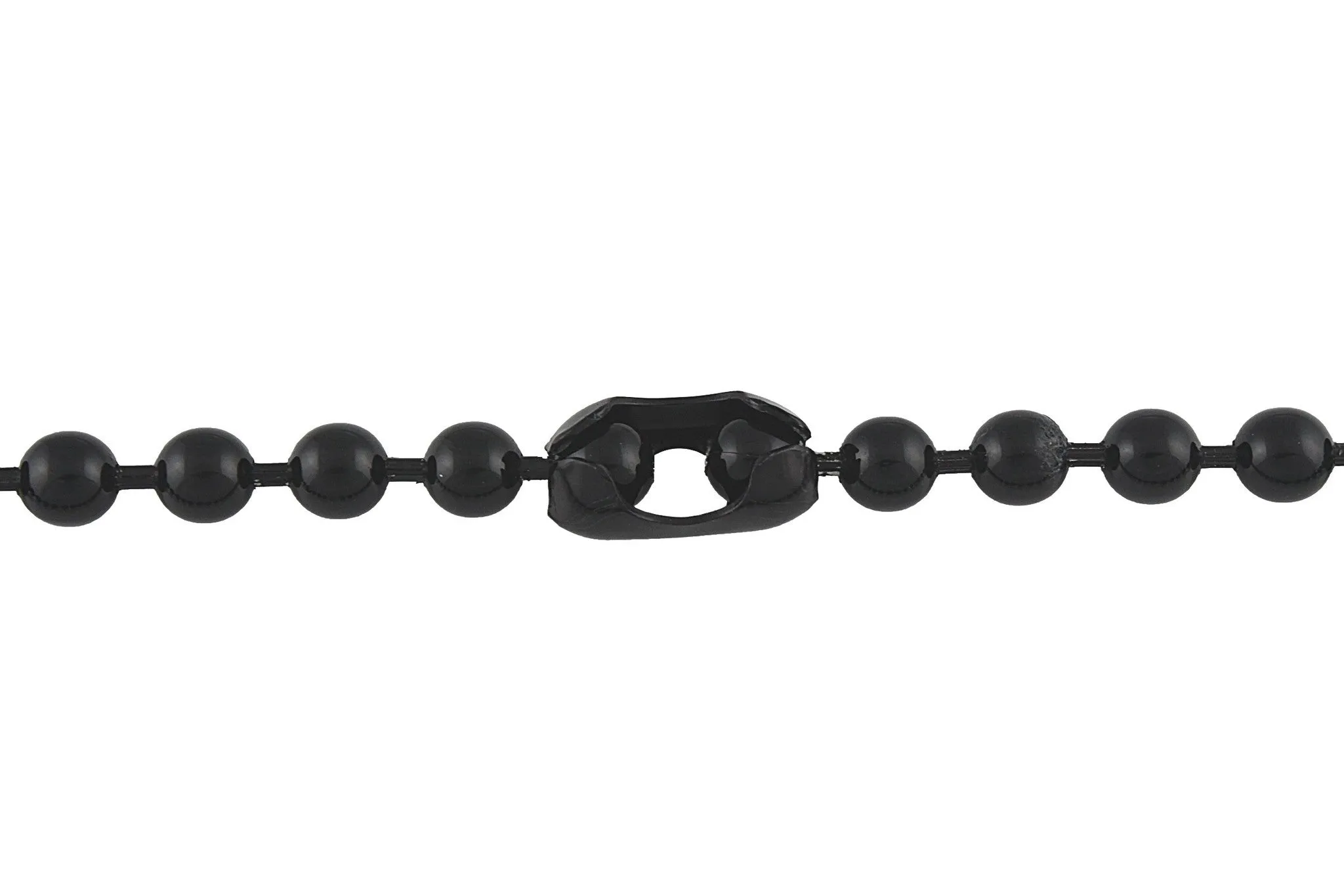 9.5mm Extra Large Gunmetal Steel Ball Chain Mens Necklace