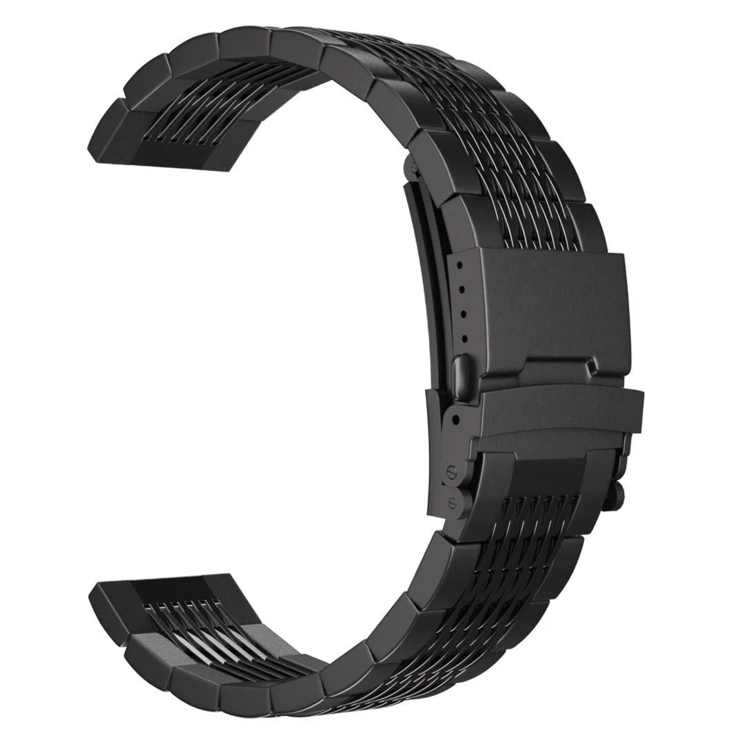 Amazfit Balance Luxury Steel Chain Strap (Black)