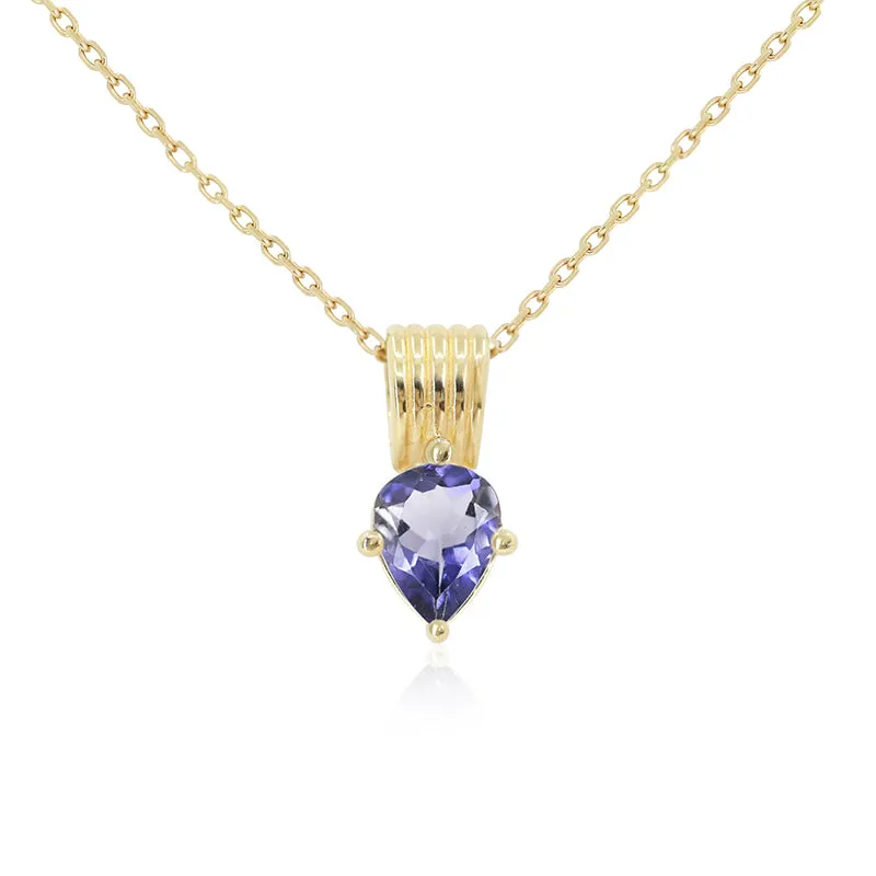 AMIE IOLITE NECKLACE