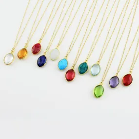 Birthstone Earrings Necklace, Wholesale Price