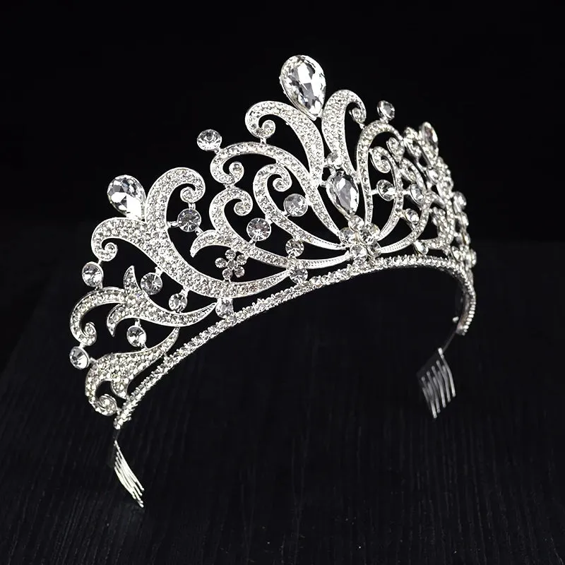 Bling Bridal  Crystal Tiara  crown for wedding