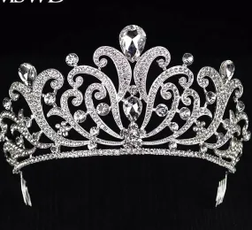 Bling Bridal  Crystal Tiara  crown for wedding