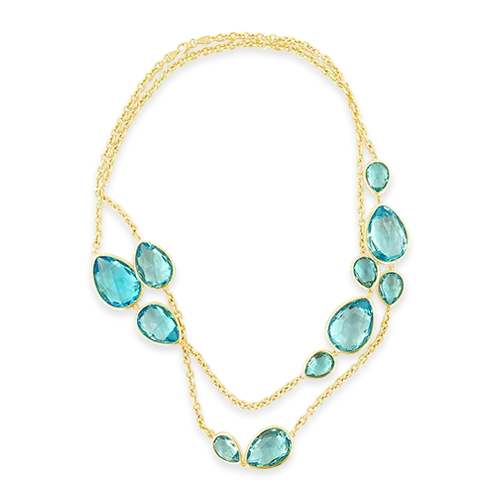 Blue Topaz Necklace