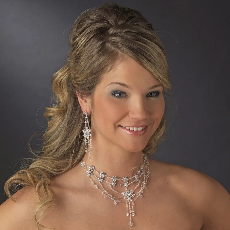 Bridal Crystal Tiara Jewelry Set