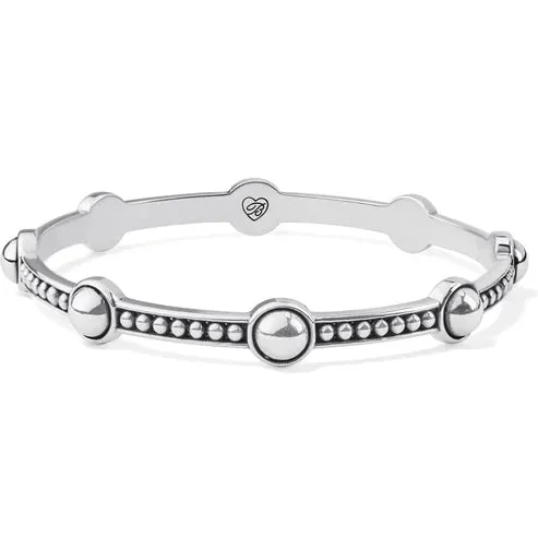 Brighton | Pretty Tough Stud Bangle Bracelet in Silver Tone