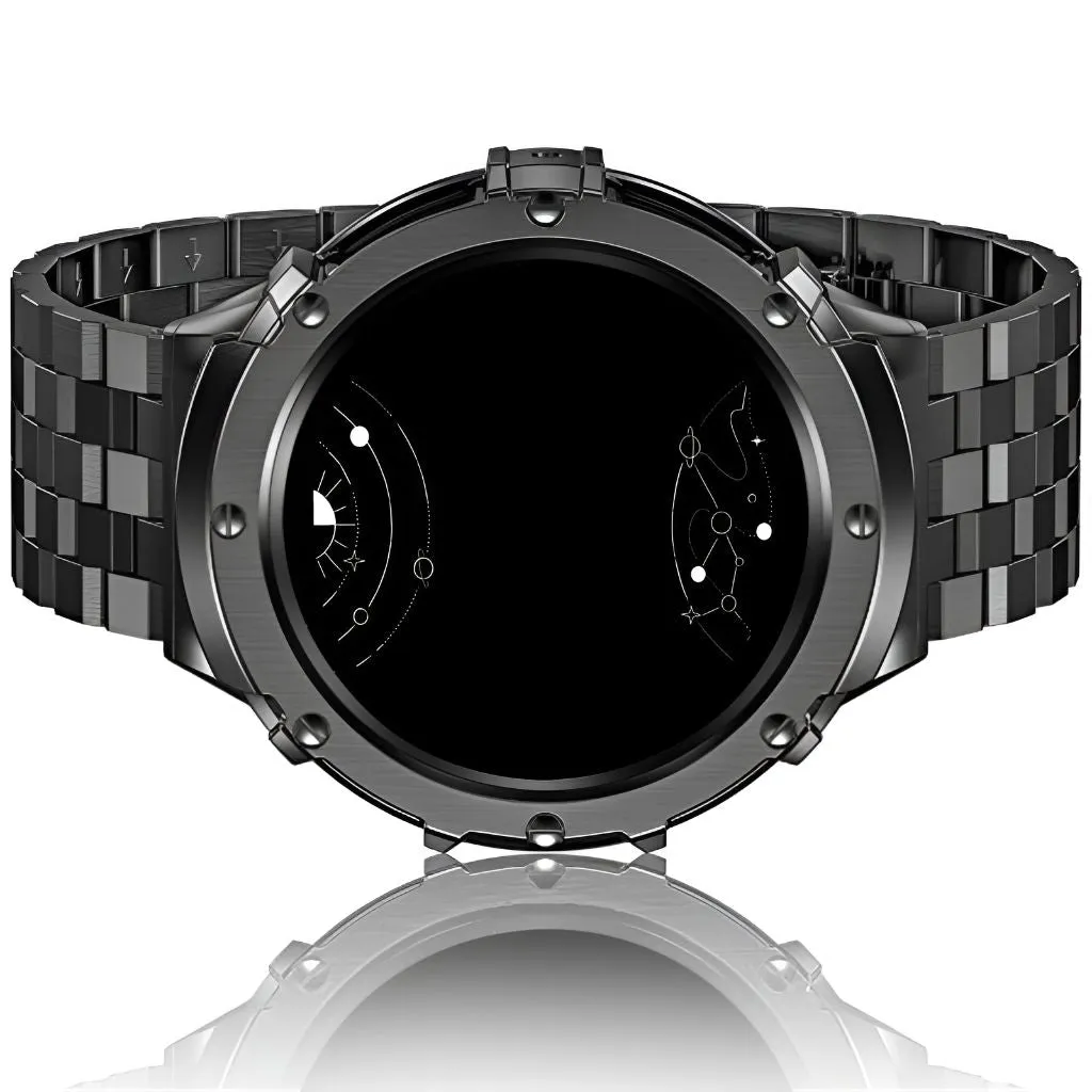 Carui Stainless Steel Band With Case for Galaxy Watch 5 Pro