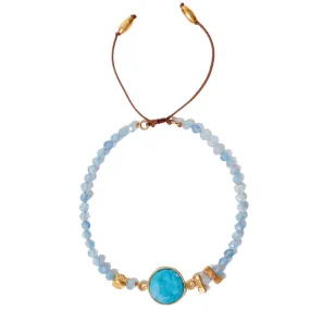 Chan Luu Aquamarine Bracelet