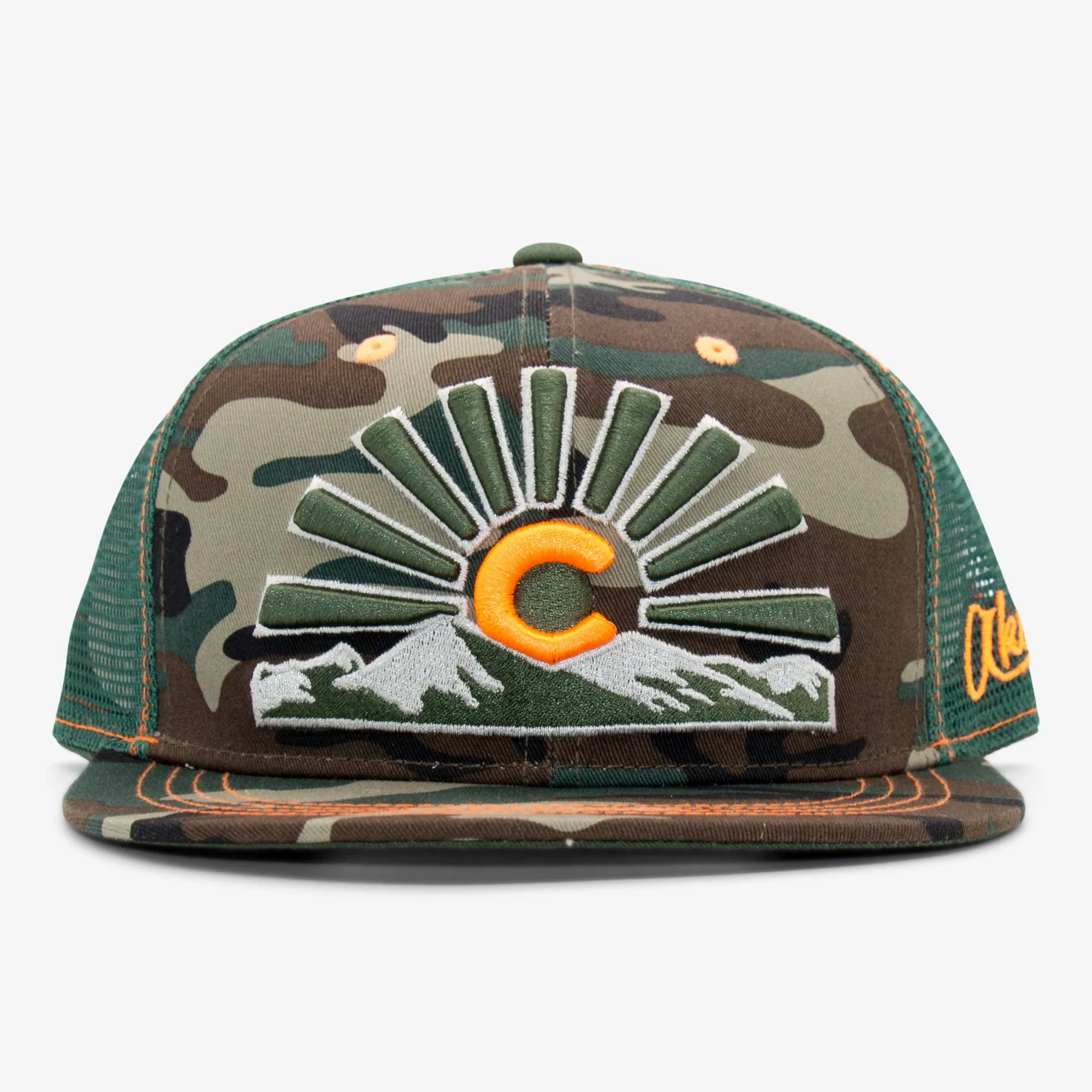 Colorado Sunset Flatbill Snapback Hat