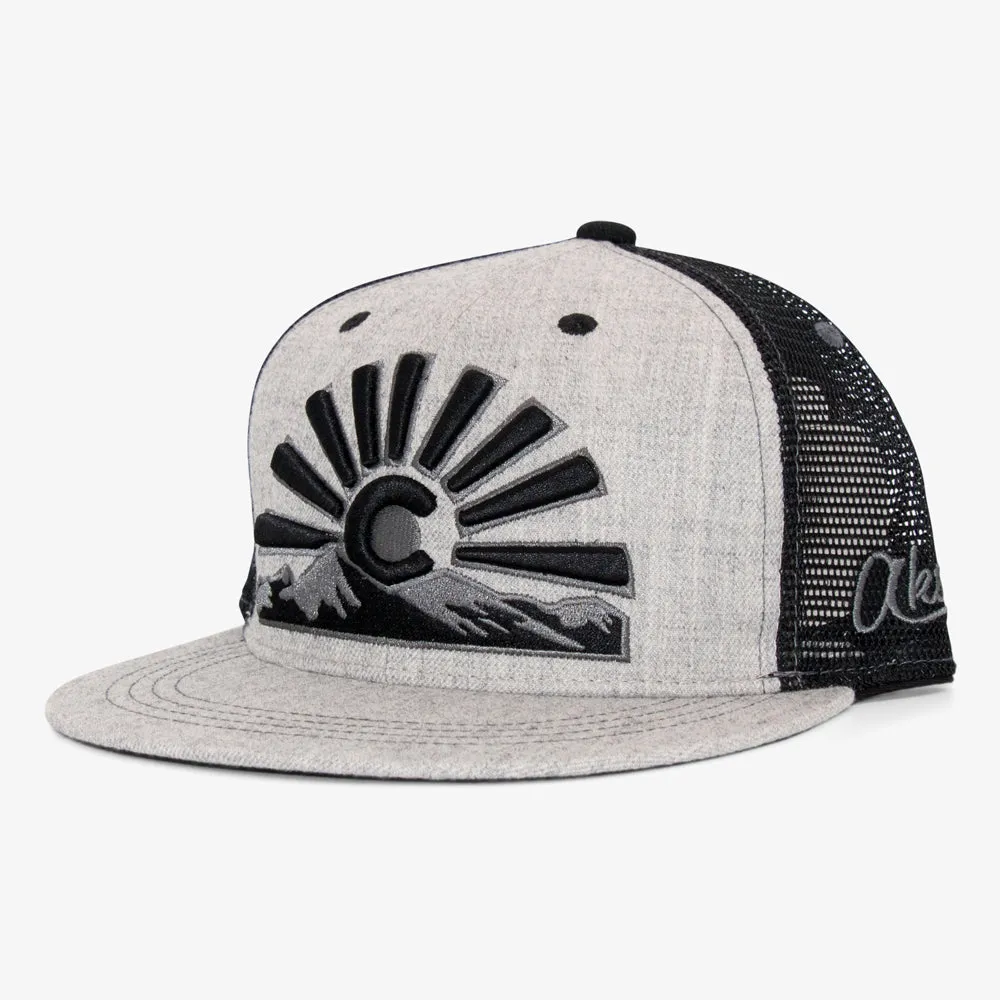 Colorado Sunset Flatbill Snapback Hat