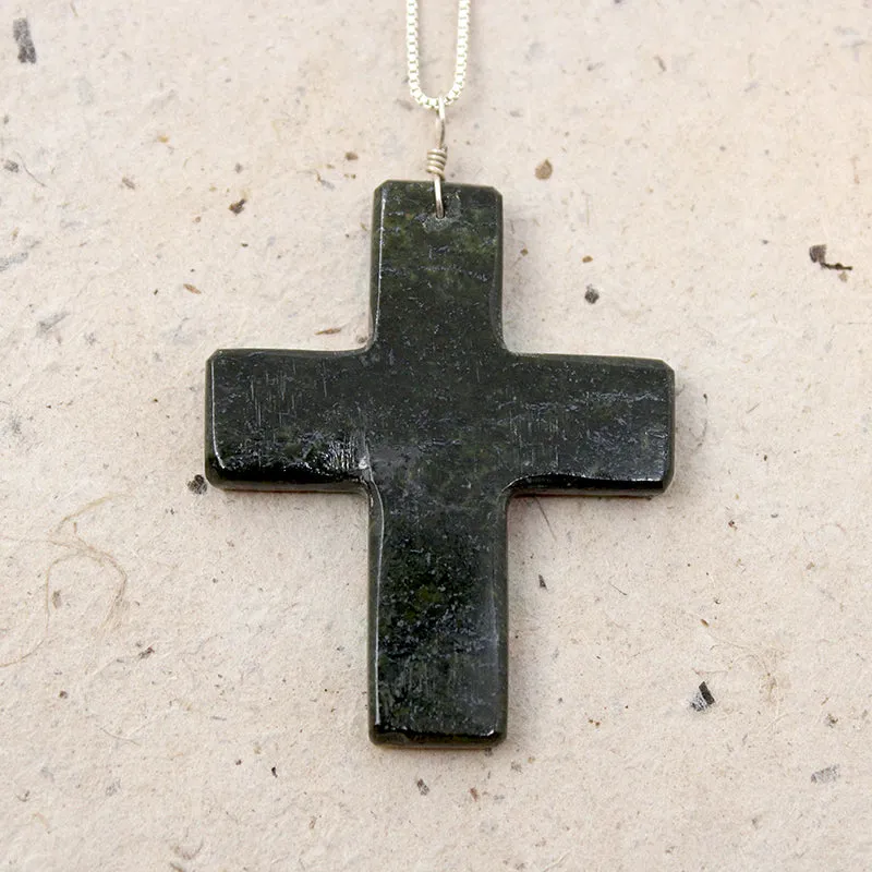 Colorful Inlay Santo Domingo Cross