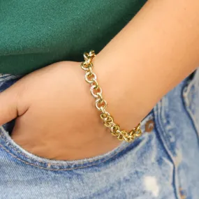 Dane - Gold Chain link Bracelet