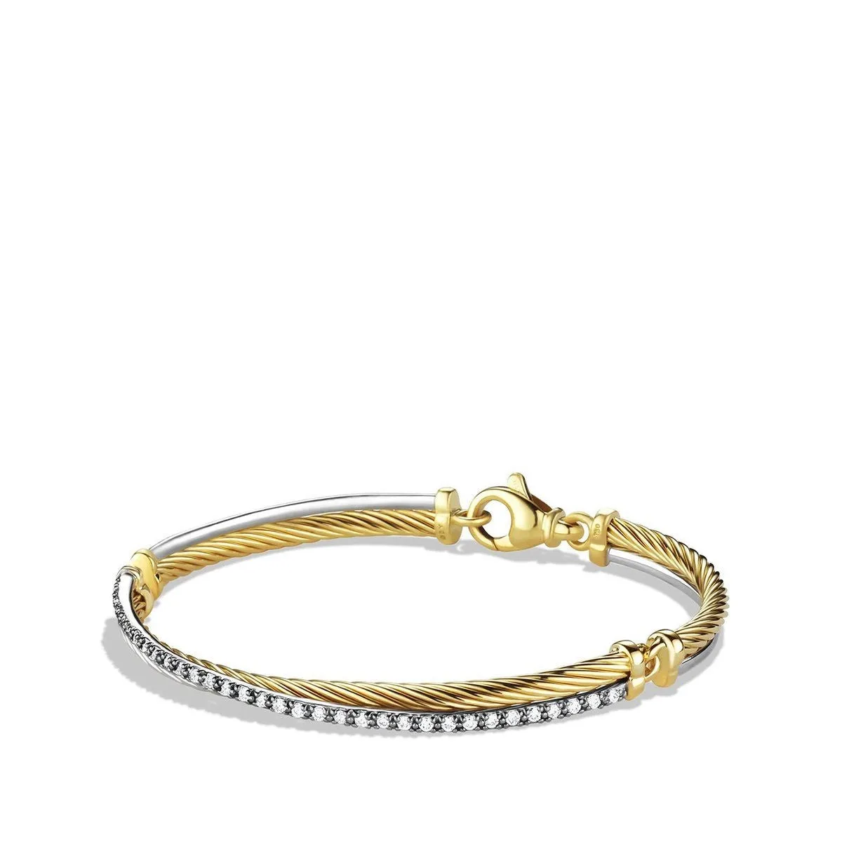 David Yurman 3mm Crossover Bracelet