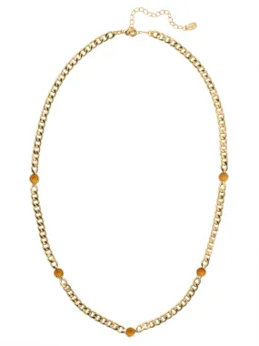 Dewdrop Long Necklace - NFK2BGTOP