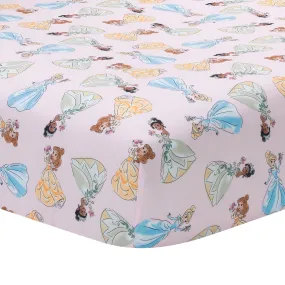 Disney Princesses Fitted Crib Sheet