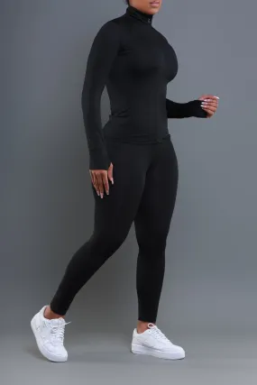 Easy Fit Athletic Set - Black