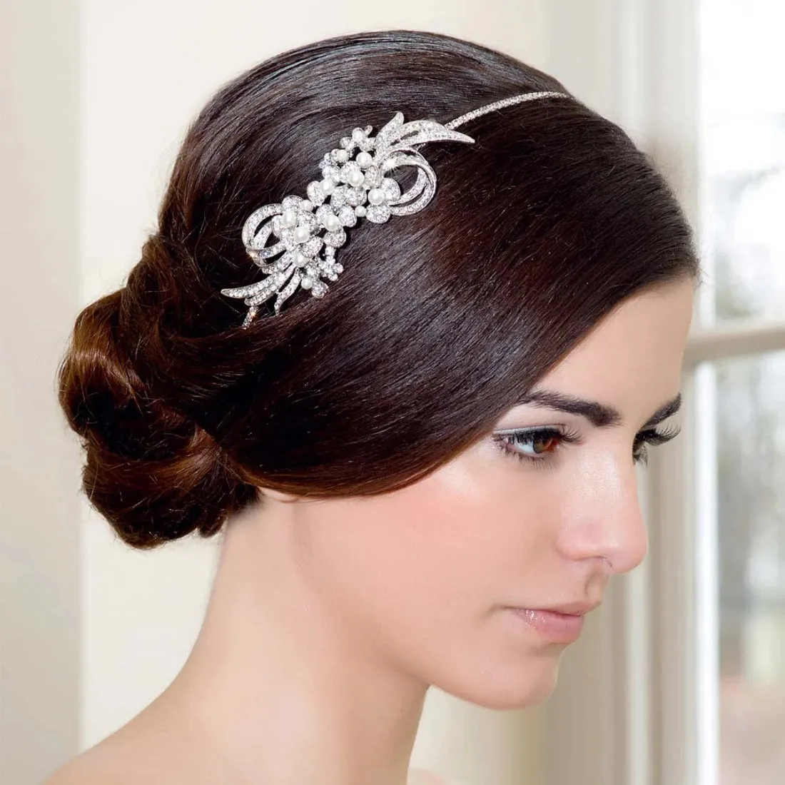 Exquisite Enchantment Side Tiara