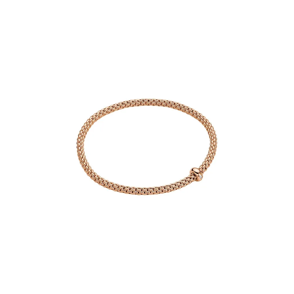 Fope 18K Rose Gold Prima Collection Diamond Bracelet, Small Size