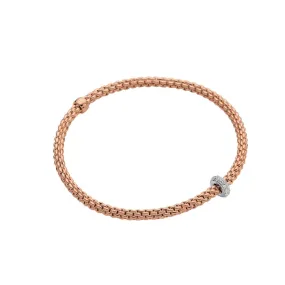 FOPE ‘Prima’ Rose Gold Flex'it Stretch Bracelet (745B)