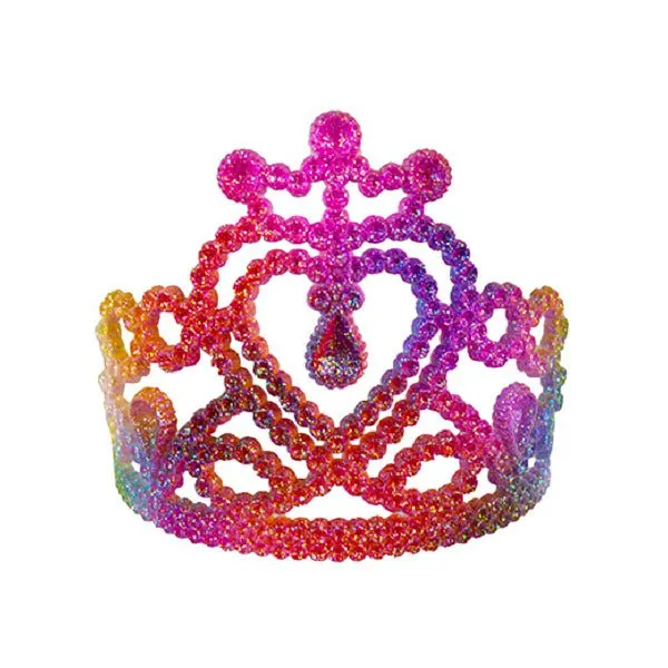 Glitter Rainbow Tiara