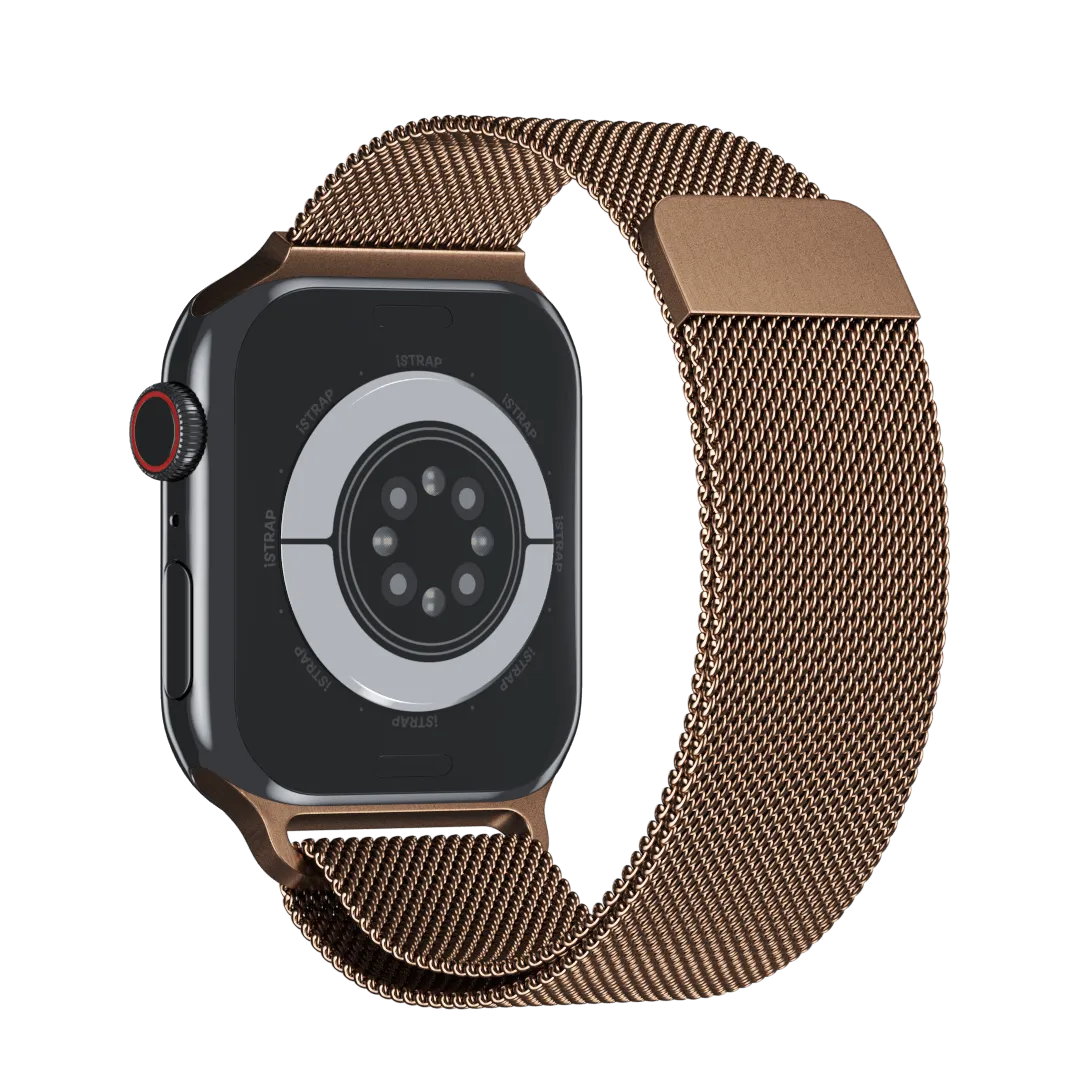 Gold Milanese Loop for Apple Watch