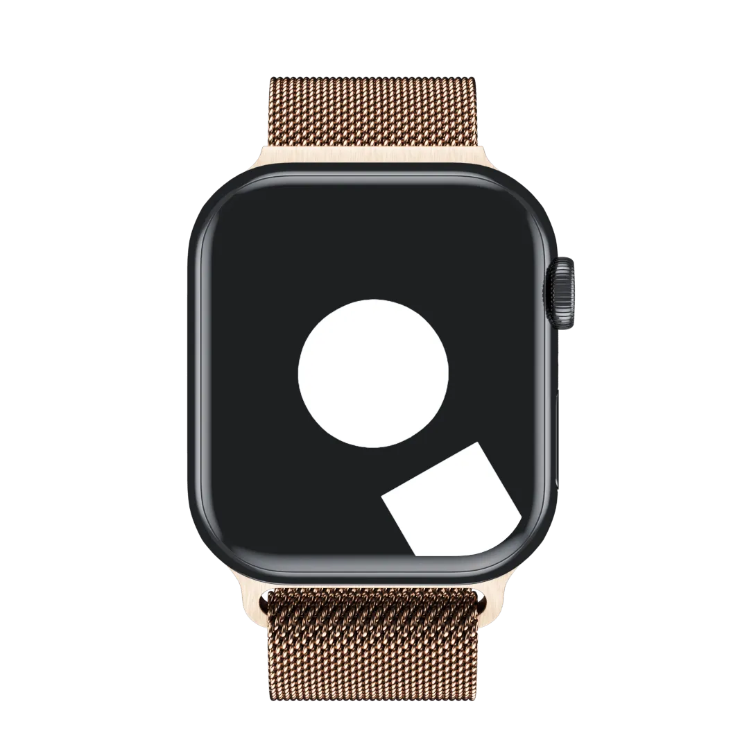 Gold Milanese Loop for Apple Watch