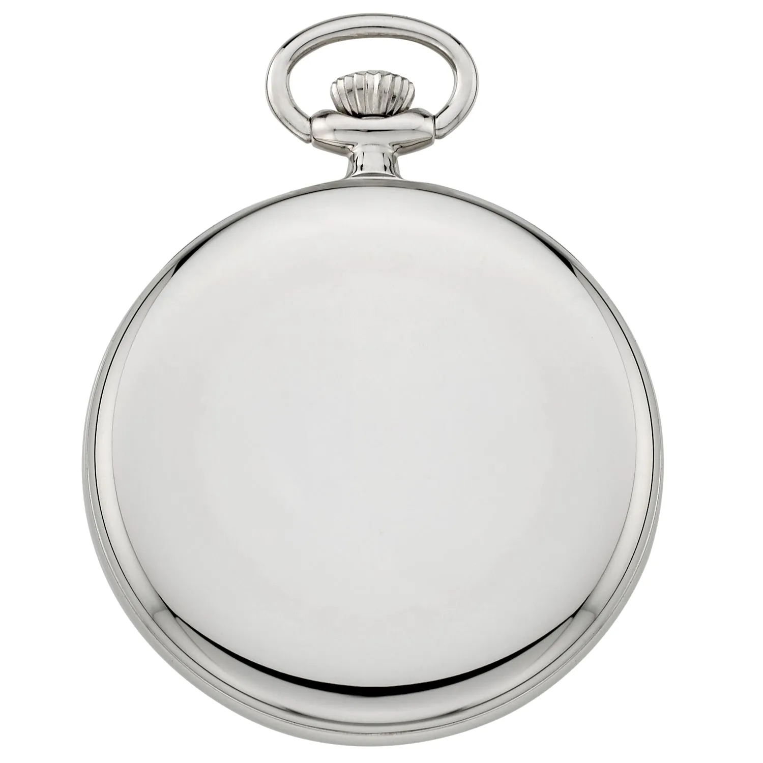 Gotham Men's Stainless Steel Analog Quartz Date Railroad Pocket Watch # GWC14101SB