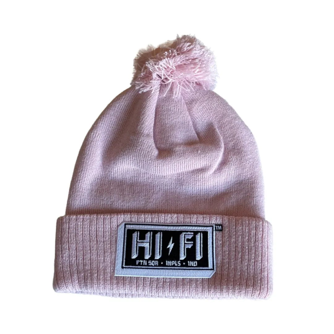 HI-FI Winter Pom Stocking Hat - HI-FI Patch or Sold out - NBI