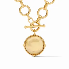 Honeybee Statement Necklace Champagne