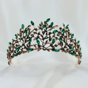 Ingrid's Tiara in Green