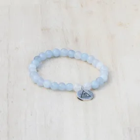 INNER PEACE - Aquamarine & Moonstone Bracelet