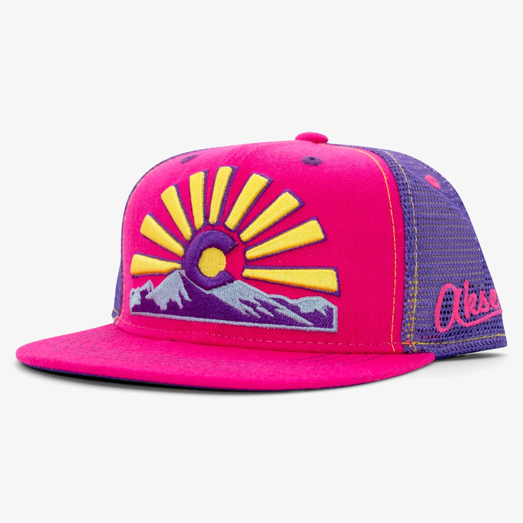 Kids Colorado Sunset Flatbill Snapback Hat