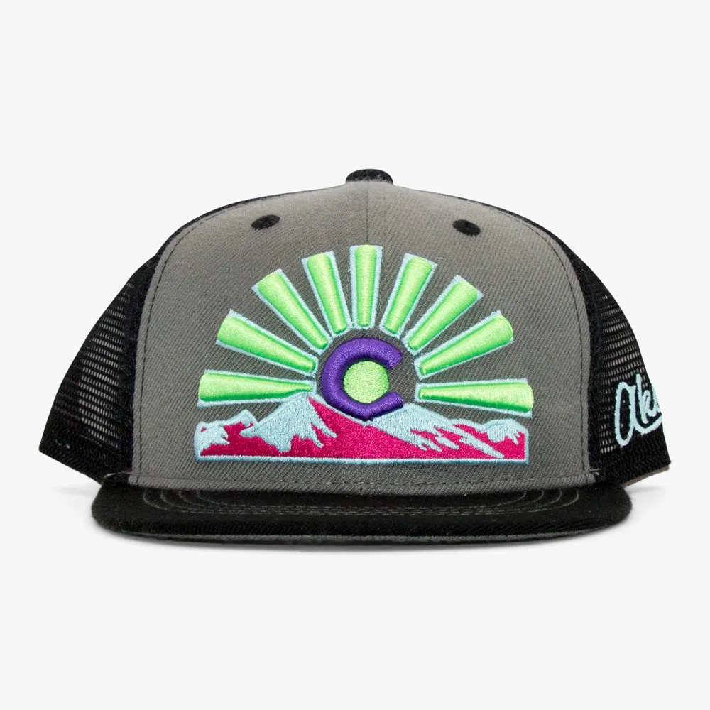 Kids Colorado Sunset Flatbill Snapback Hat