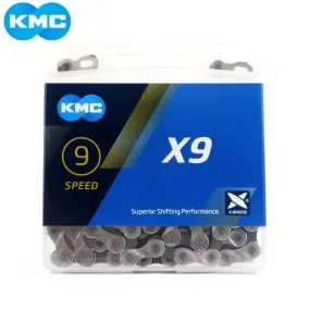 KMC X9 X10 X11 Speed Chain Road Bike Missing Link Gold Silver Chain