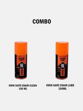 KWIK SAFE CHAIN LUBE   CHAIN CLEANER COMBO