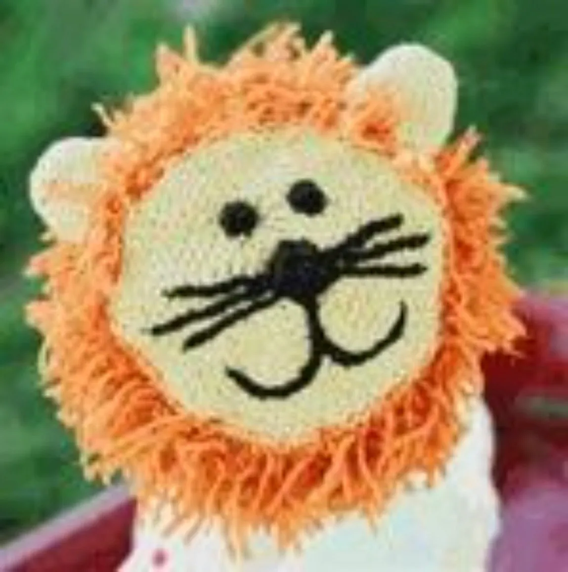 Leo the Lion Toddler Boys Winter Yarn Hat