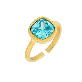 Lois Ring Blue Topaz