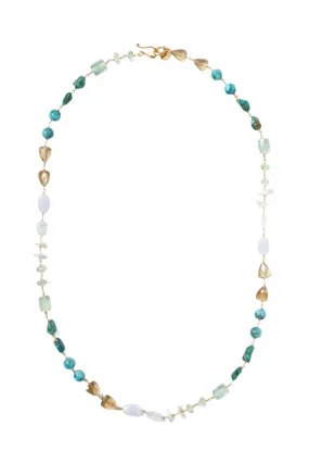 Maeve Necklace Turquoise Mix