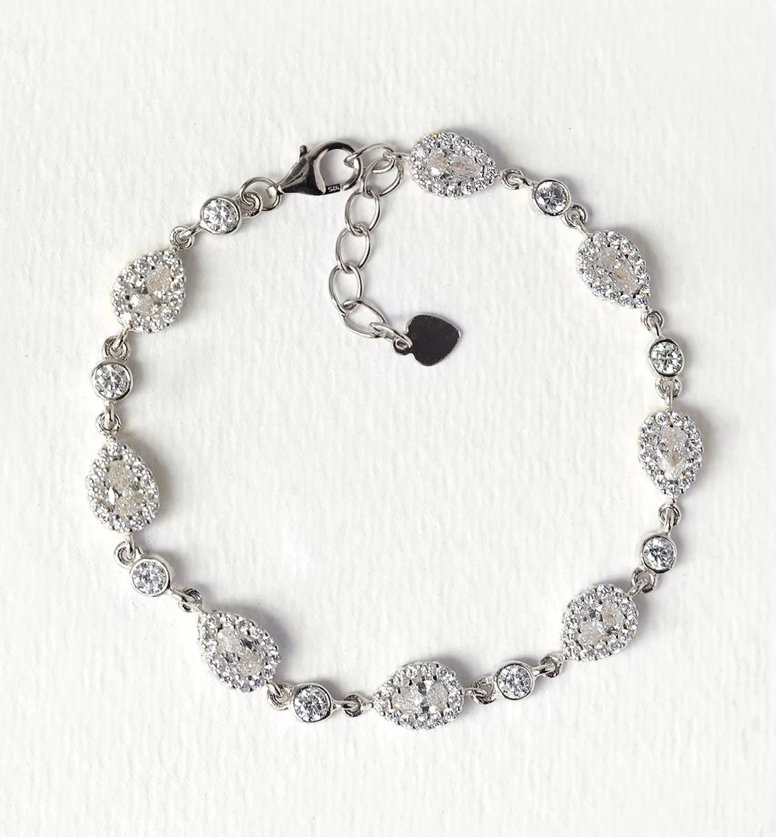 Margaux Crystal Tennis Bracelet